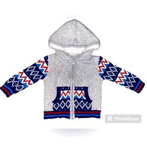 Cat & Jack 3T knit zippered sweater
